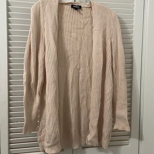 Light pink cardigan from express size M
